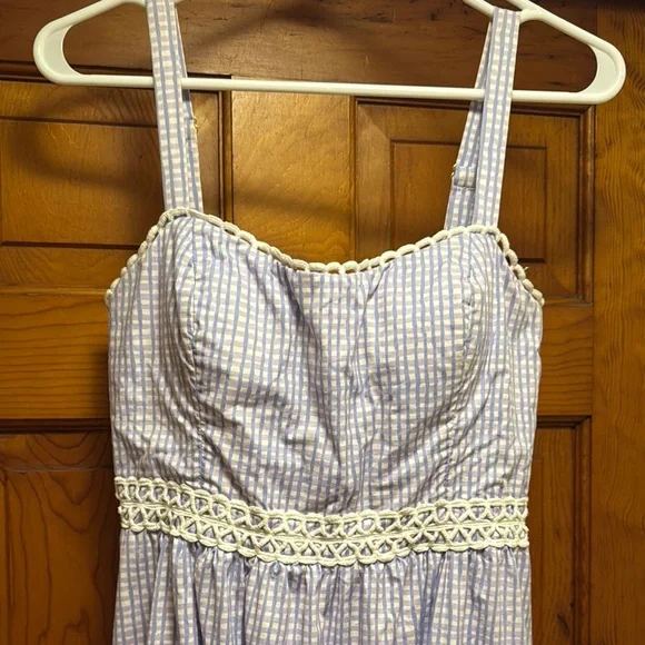 Lilly Pulitzer Purple Tiered Ruffled Midi Dress - Picture 5 of 6